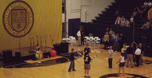 Juggling show at Rochester