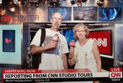 Tim and Laura at CNN